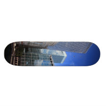 Moderna kontorsbyggnadar skateboard deck