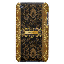Modernt damastast elegantt podhandlagfodral iPod touch fodral