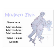 Modernt Jive visitkortar