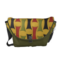 Modernt Retro för mitt- århundrade Messenger Bag