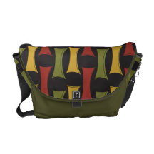 Modernt Retro för mitt- århundrade Kurir Väska