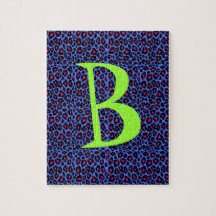 ModLeopardmönster Jigsaw Puzzles