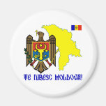 Moldavien Magnet För Kylskåp