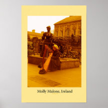 Molly Malone, Irland Print