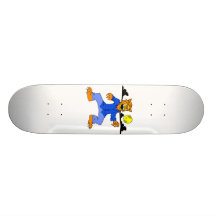 Moln för måne för Werewolfblåttkostym Skateboard Decks