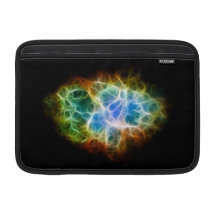 Moln för utrymme för krabbaNebulastjärna MacBook Sleeve