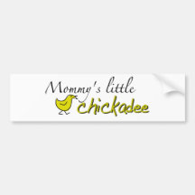 Mommys lite chickadee bildekal