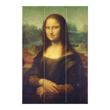 Mona Lisa av Leonardo Da Vinci Canvasdukar Med Gallerikvalitet