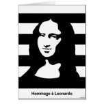 Mona Lisa Hälsnings Kort