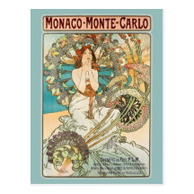 Monaco Monte - carlo Vykort