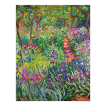 Monet Iristrädgård på Giverny inbjudningar