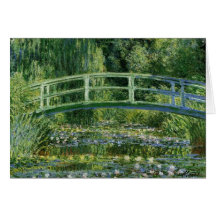 MONET: Kort 1897 för näckrosdammhälsning