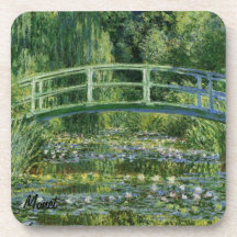 MONET-näckrosdamm 1897 korkar kustfartyget Kopp Underlägg