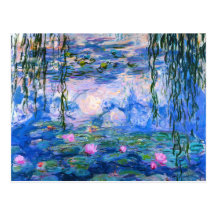 Monet näckrosvykort