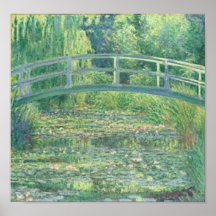 Monet-The näckrosdamm Affisch