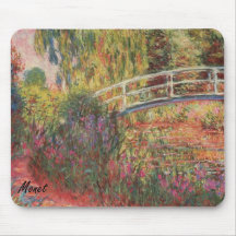 MONET-VATTEN IRISES Mousepad Musmattor