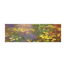 Monet vattenLilys konst Canvasduk Med Gallerikvalitet