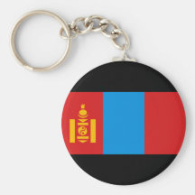 Mongoliet flagga nyckel ringar