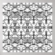 Monochromatic graderingar 1 affisch