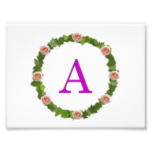 Monogram "A ", Fotografi