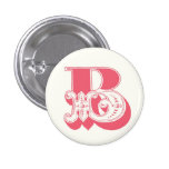 Monogram B knäppas Knappar