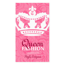 Monogram för Couture 311-Crown Visitkort Mallar