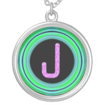 Monogram "J ", Anpassningsbara Smycken