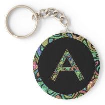 Monogram Keychain