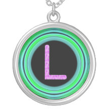 Monogram "L ", Hängsmycken