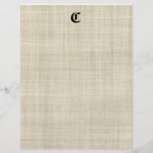 Monogram på reklamblad för bakgrund för linneLookp Personliga Flygblad