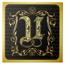 Monogram U som högvärdiga 12 färger Please beskåda Kakelplatta Av Kerami