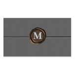 Monogrambusinesscards Visitkort