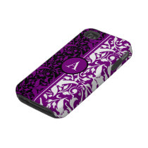 monogramdamast tough iphone 4 fodral