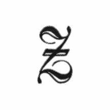 Monogrammed broderad skjorta för brev Z Polo