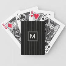 Monogrammed leka kort för manar -- Manarrandar Spelkort