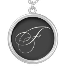 Monogramsmycken - skriva initialt F