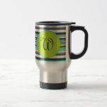 Monogramtravel mug kaffe mugg