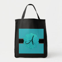 Monogramturkosrandar Tygkasse