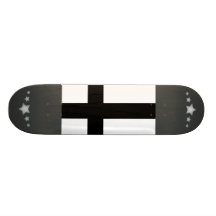 Monokrom Finland flagga Skate Board Decks