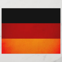 MonokromTysklandflagga Flyg Blad