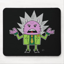 Monster älskar en kostym - Mousepad Mus Mattor