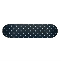MÖNSTER för HJÄRTOR POLKADOTS för hearts04--navyMA Skate Board Decks