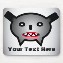 Monster för Mousepad lutningAnime och din text Musmattor
