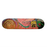 Monster på mitt varar besvärad anpassad skate board