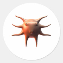 Monster Runder Sticker