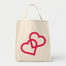 Mönster Totebag för hjärtor för shock rosaFuchsiad Tote Bag