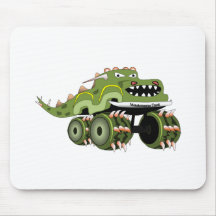 Monstersaurus lastbil mus matta