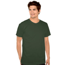 Mönstrad grön t-skjorta för golfareutslagsplats ar t-shirts