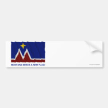 Montana behöver en ny flagga bildekaler
