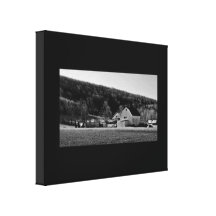 montdalelantgård sträckta canvas tryck